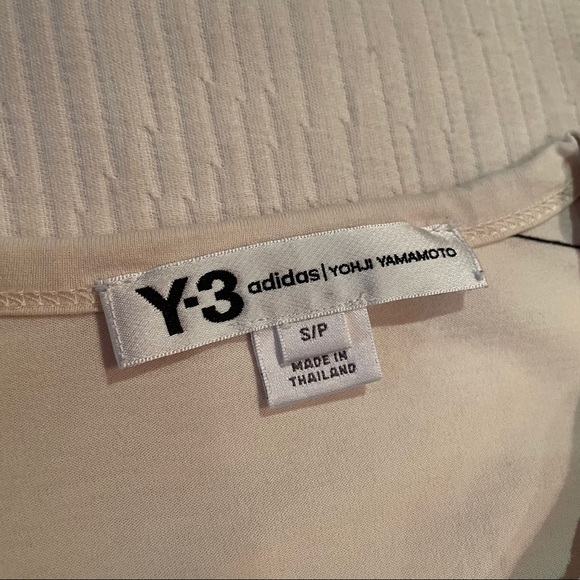 Y-3 3-stripes long sleeve tee size s - Picture 7 of 8